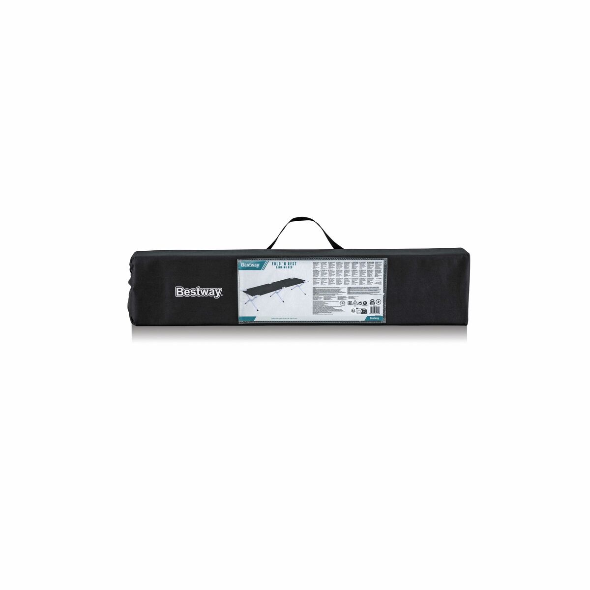 Bestway Aluminum Bed Max Weight 110 kg 190x64x42 cm Camping 68065